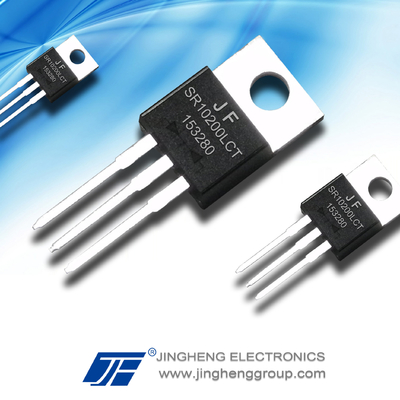 Struktur aus Siliziumlegierung 60A 100V Schottky Barrier Rectifier Diode mit TO-220AB Paket