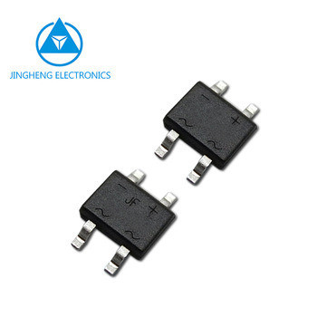 MB1F bis MB10F Glaspassivbrückenrichterdiode mit MBF-Paket und Silizium